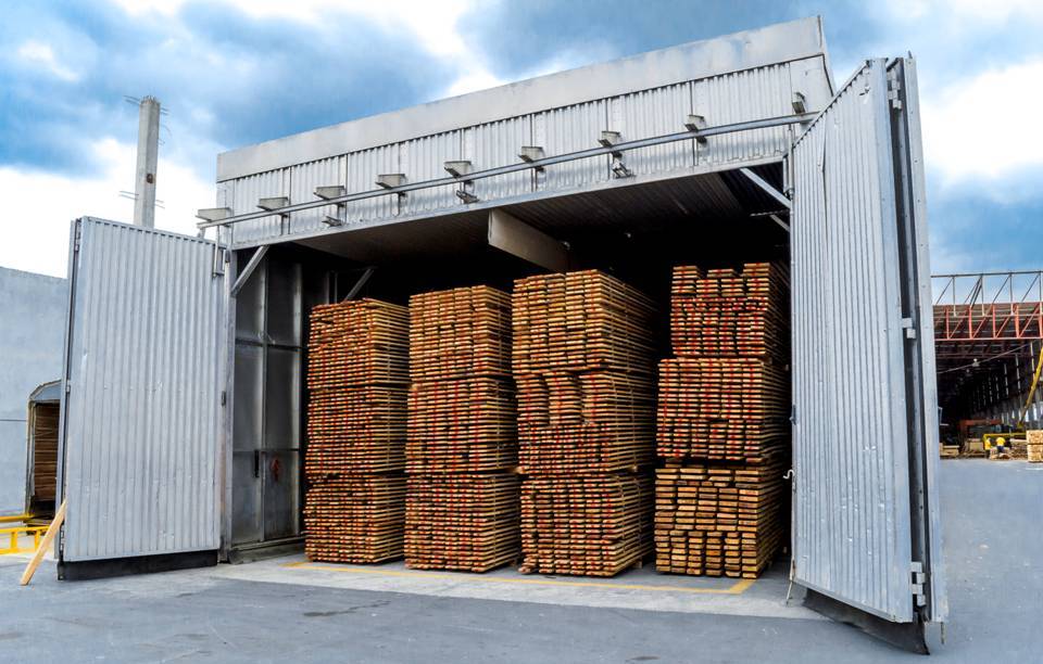 Instalaciones para tratamiento térmico de madera